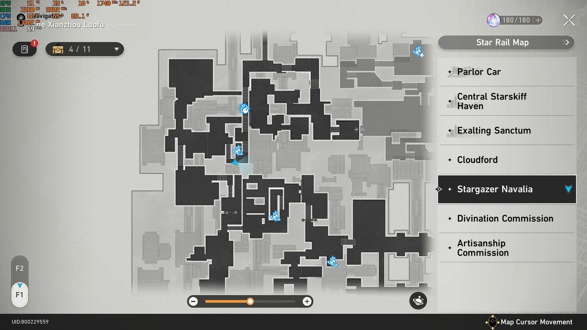 The primary location to farm Artifex materials (Image via Honkai Star Rail)